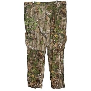 Ol Tom Technical Turkey Gear Pants Mens XL 40-42 Realtree Xtra Green Lightweight